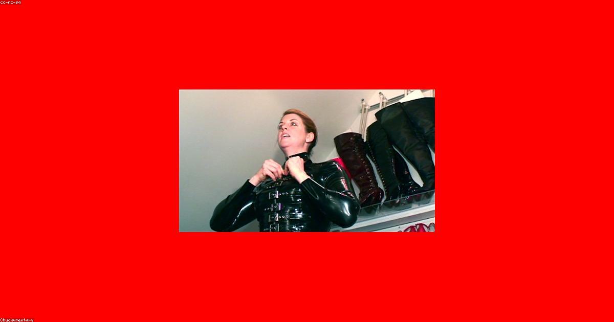 Latex Dominatrix Stacey Ties Stud To Bed & Blows His Dick In 69 Until He || Blonde Domme in Latex Dominates Tattooed Man